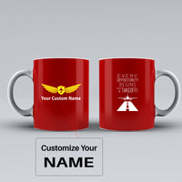 Thumbnail for Every Opportunity Designed Ceramic White Mugs