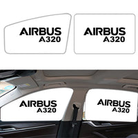 Thumbnail for Airbus A320 & Text Designed Car Sun Shade (Side window)