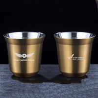 Thumbnail for Air India Airlines Designed Double Wall Stainless Steel Coffee Mugs