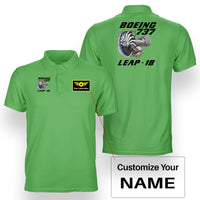 Thumbnail for Boeing 737 & Leap 1B Designed Double Side Polo T-Shirts