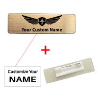 Thumbnail for Your Custom Design Text Design 70*20MM Brooch Pin Badges