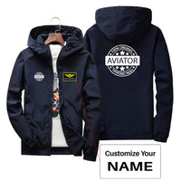 Thumbnail for %100 Original Aviator Designed Thin Windbreaker Jackets