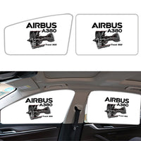Thumbnail for Airbus A380 & Trent 900 Engine Designed Car Sun Shade (Side window)