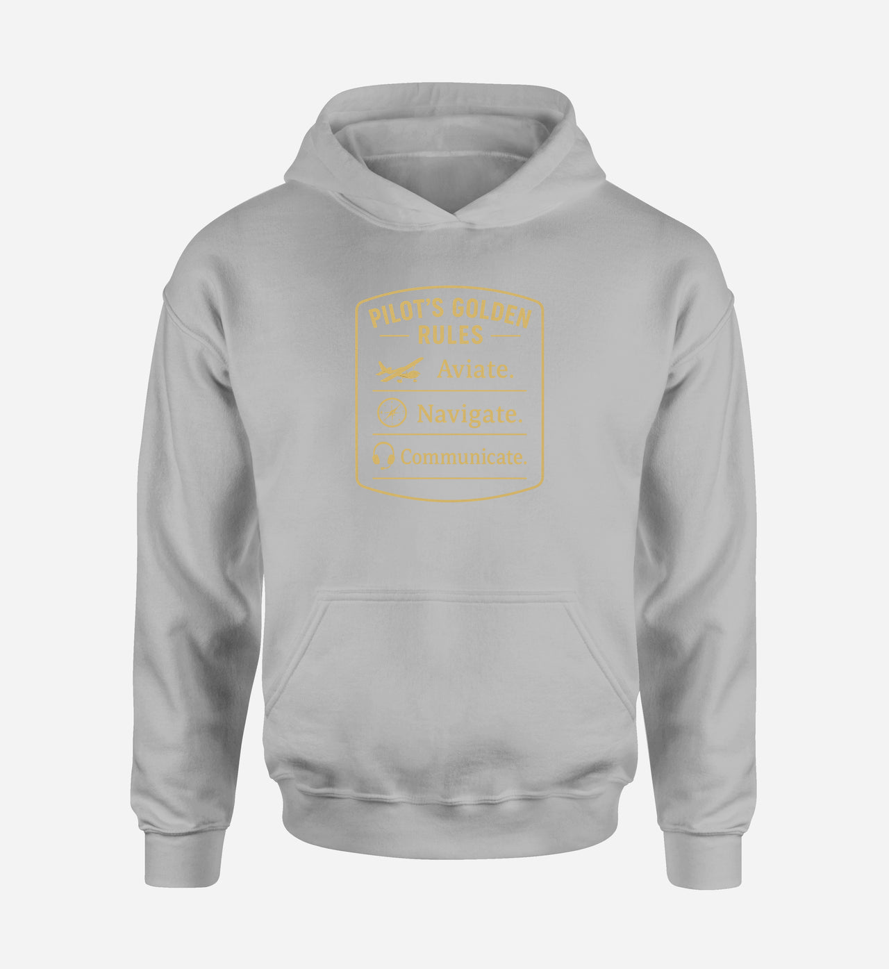 Pilot's Golden Rules Designed Hoodies