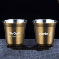 Thumbnail for Avelo Airlines Double Wall Stainless Steel Coffee Mugs