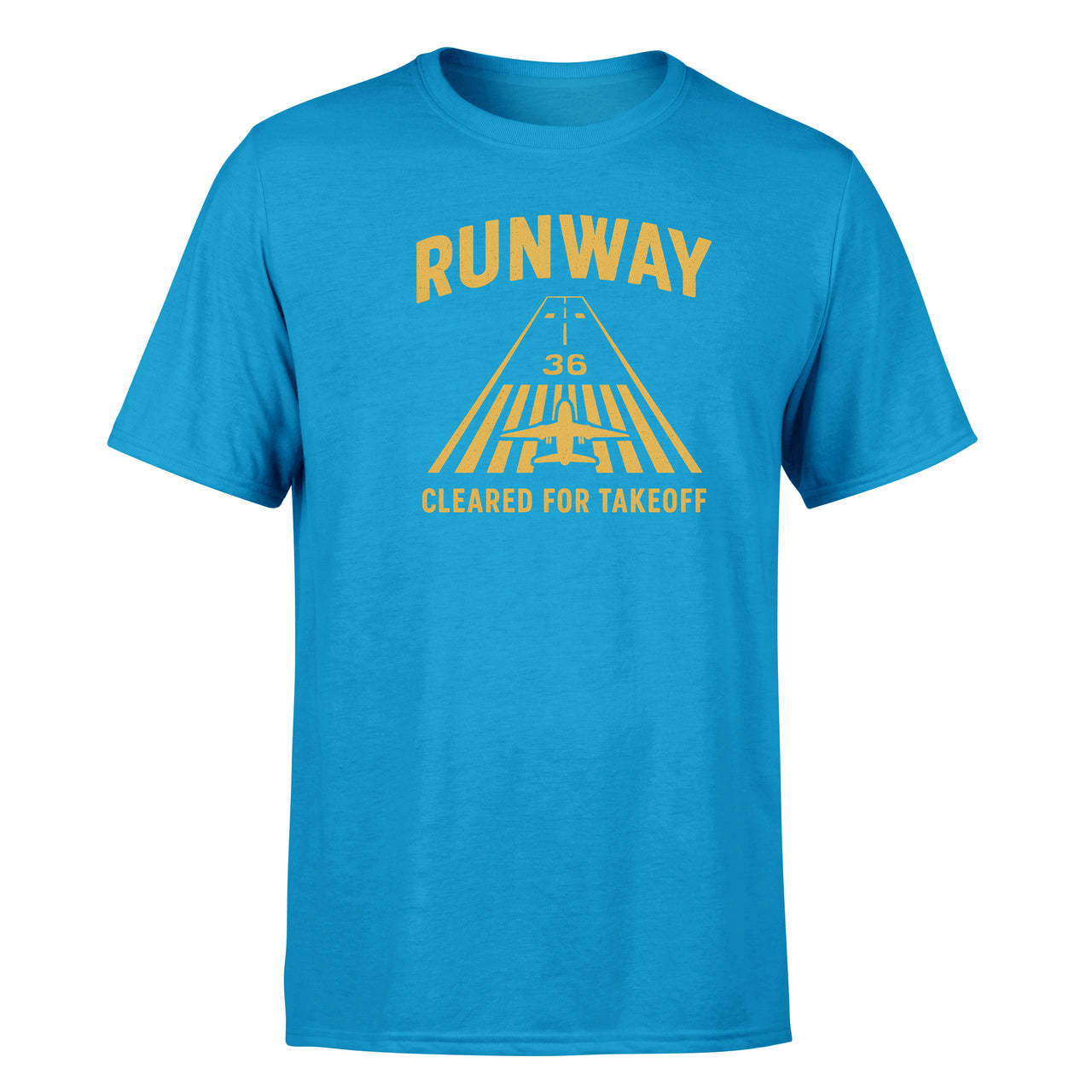 Cleared For Takeoff Design Super Quality T-Shirts