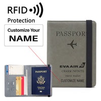 Thumbnail for EVA Air Airlines Designed Passport Cover Travel Wallet Passport Holder