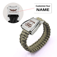 Thumbnail for Flight Attendant Design Airplane Seat Belt Bracelet