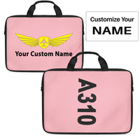 Thumbnail for A310 Text Designed Laptop & Tablet Bags