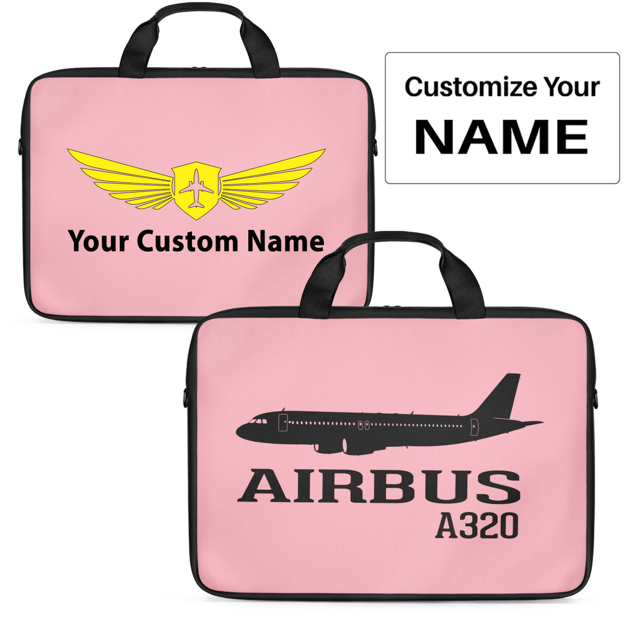 Airbus A320 Printed Designed Laptop & Tablet Bags