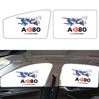 Thumbnail for Airbus A380 Love at first flight Designed Car Sun Shade (Side window)