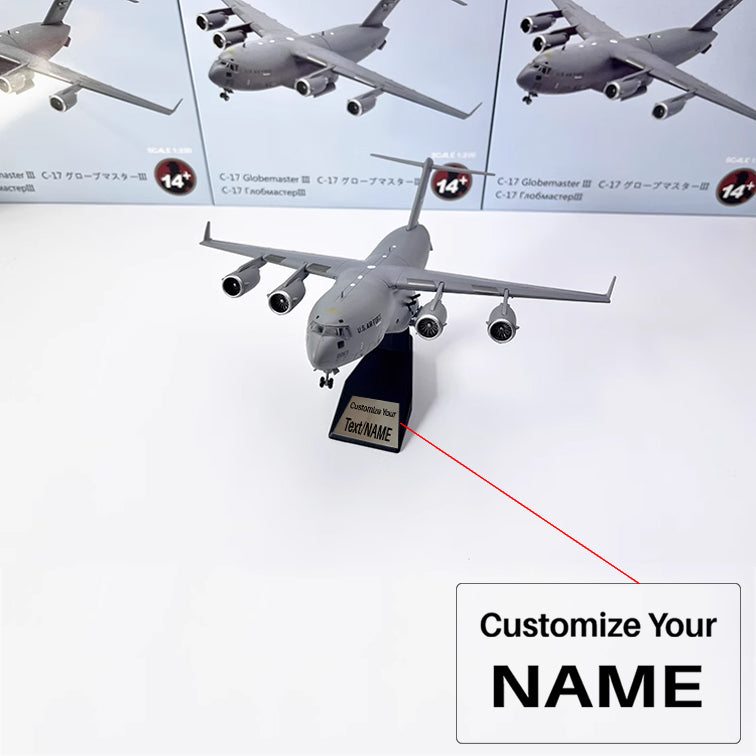 1/200 McDonnell Douglas/Boeing C-17 Globemaster III Strategic And Tactical Airlifter Airplane Model