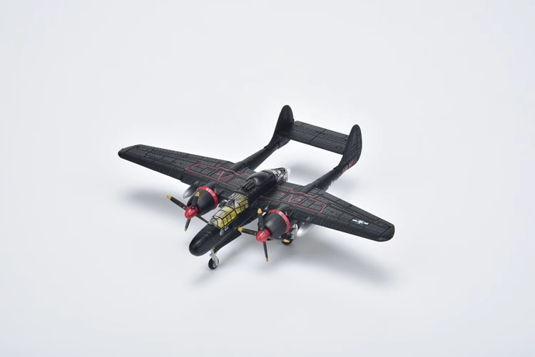 1/72 United States Northrop P-61 Black Widow Night Fighter Airplane Model