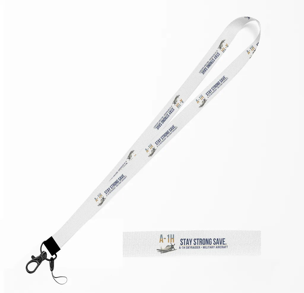A-1H Skyraider lanyard - white