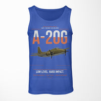 Thumbnail for A-20G Havoc design on blue tank top