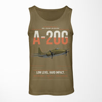 Thumbnail for A-20G Havoc design on green army tank top