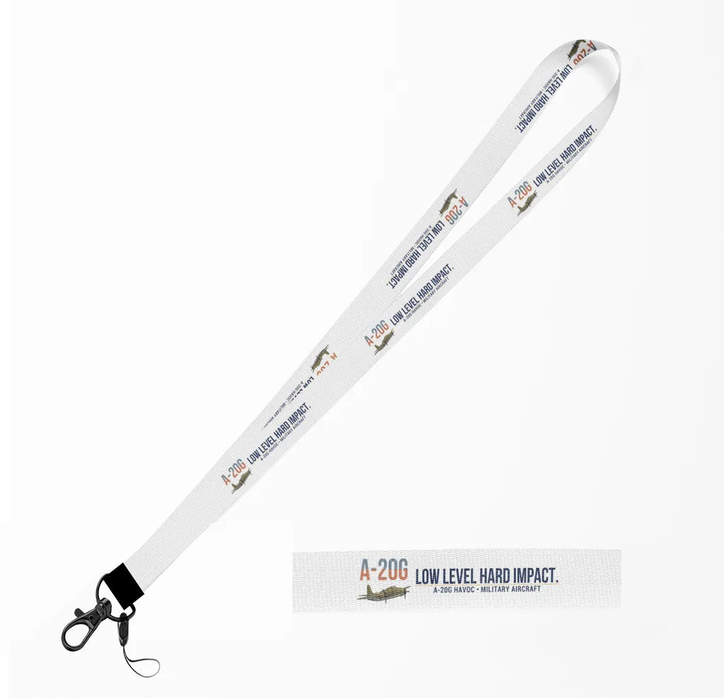 A-20G Havoc lanyard - white