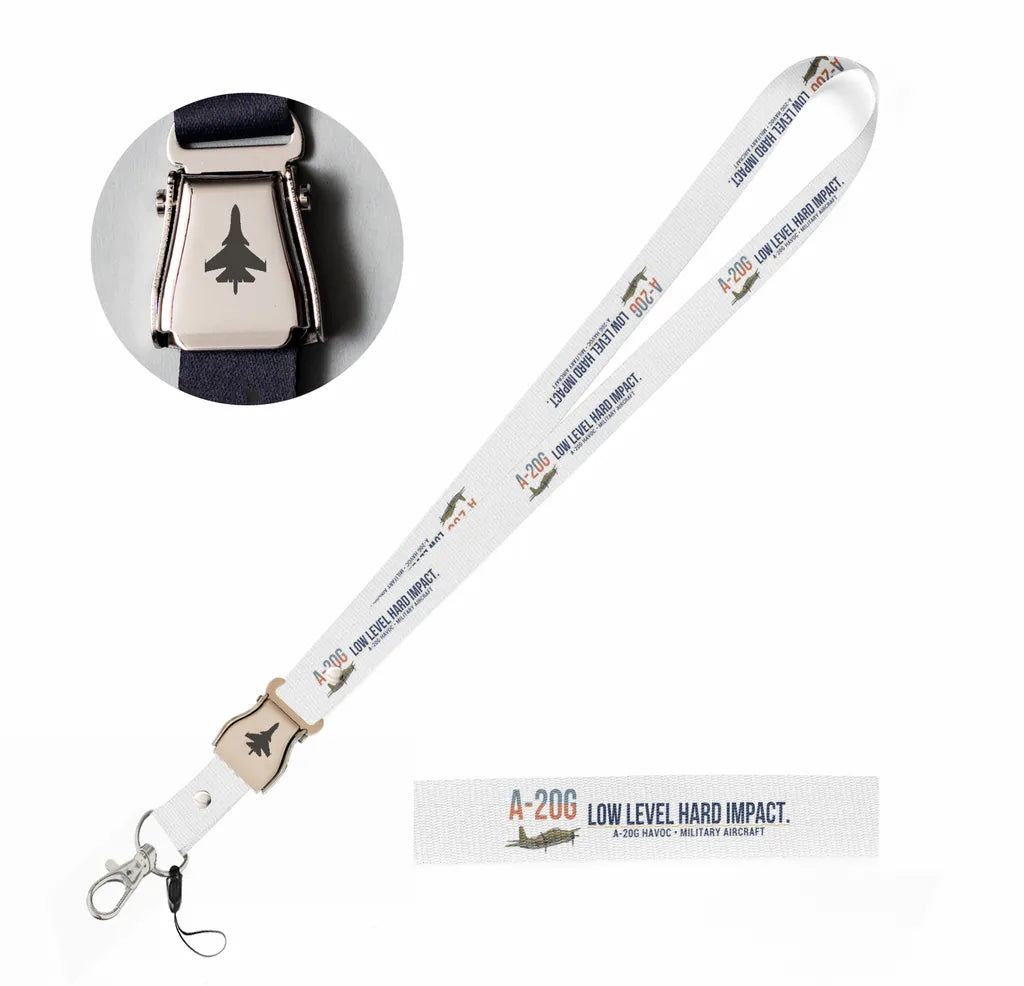 A-20G Havoc seat belt lanyard - white