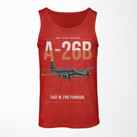 Thumbnail for A-26B Invader design on red tank top
