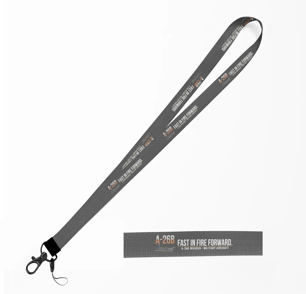 A-26B Invader lanyard - gray