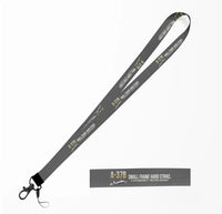Thumbnail for A-37B Dragonfly lanyard - gray