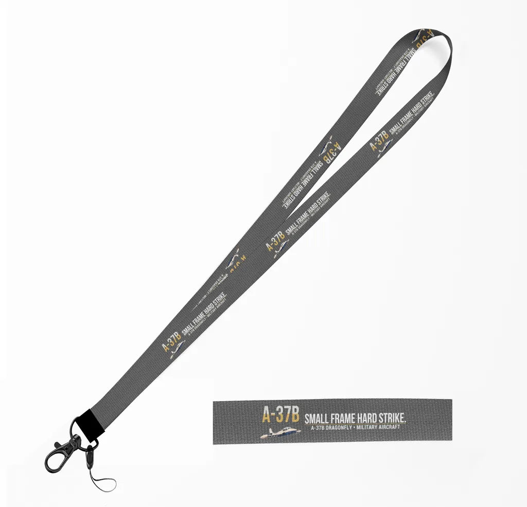 A-37B Dragonfly lanyard - gray