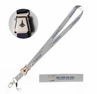 Thumbnail for A-37B Dragonfly seat belt lanyard - light gray