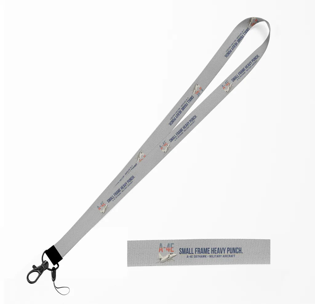 A-4E Skyhawk lanyard - light gray