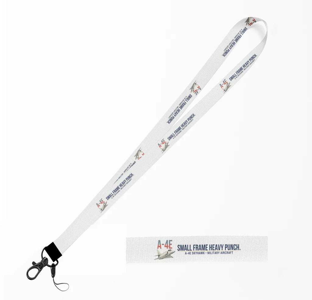 A-4E Skyhawk lanyard - white