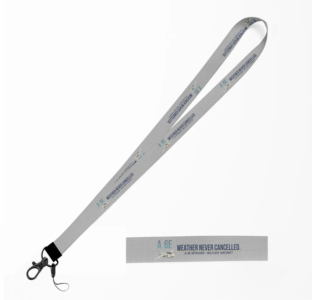 A-6E Intruder lanyard - light gray