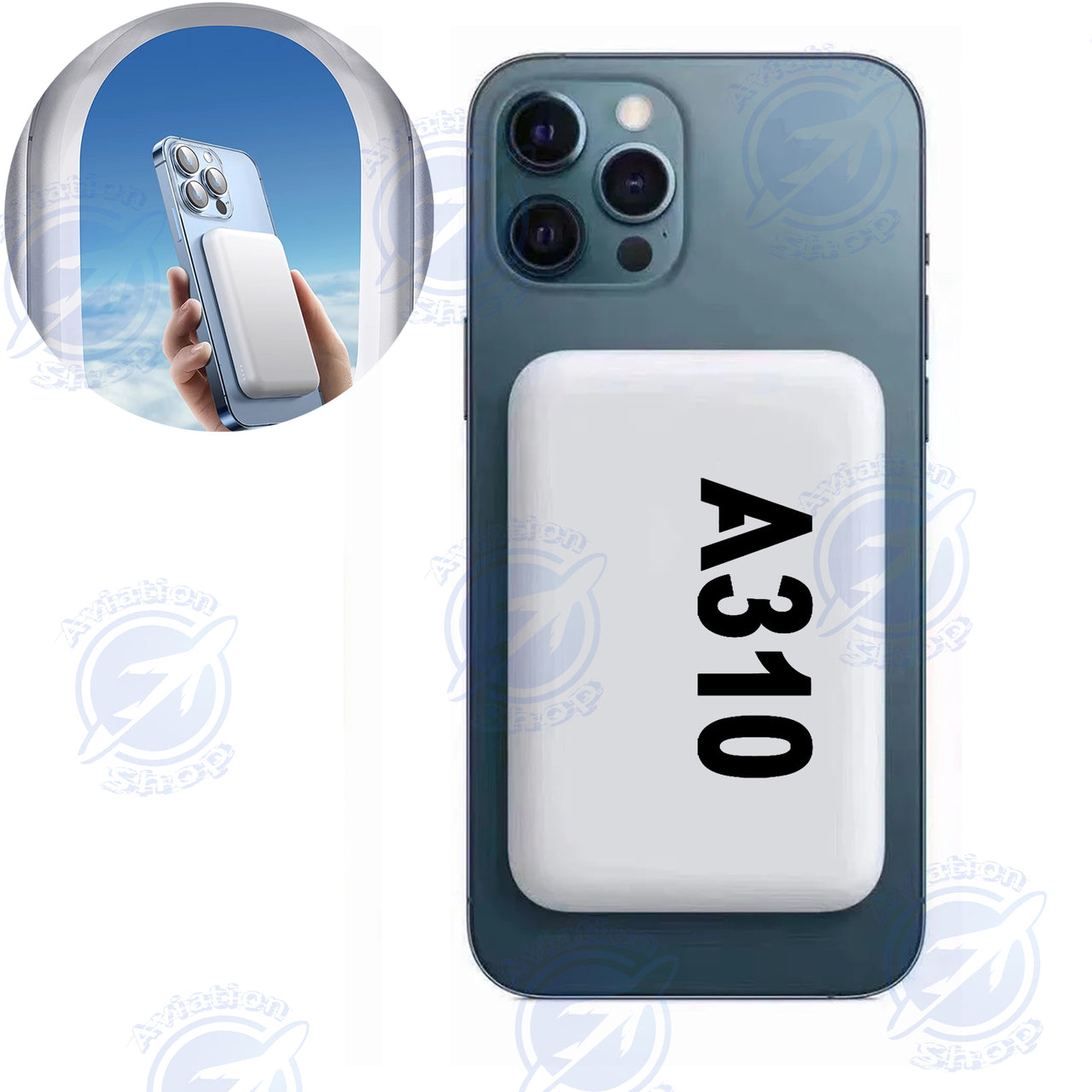 A310 Text Designed MagSafe PowerBanks