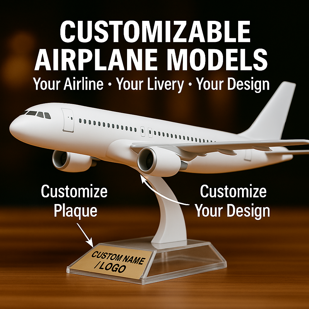 Custom Logo/Livery/Design Airbus A320 Model