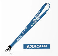 Thumbnail for A330neo & Text lanyard - blue