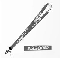 Thumbnail for A330neo & Text lanyard - gray