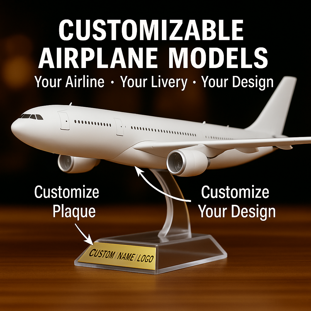 Custom Logo/Livery/Design Airbus A330 Model