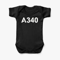 Thumbnail for A320neo & Text Designed Baby Bodysuits (Copy)