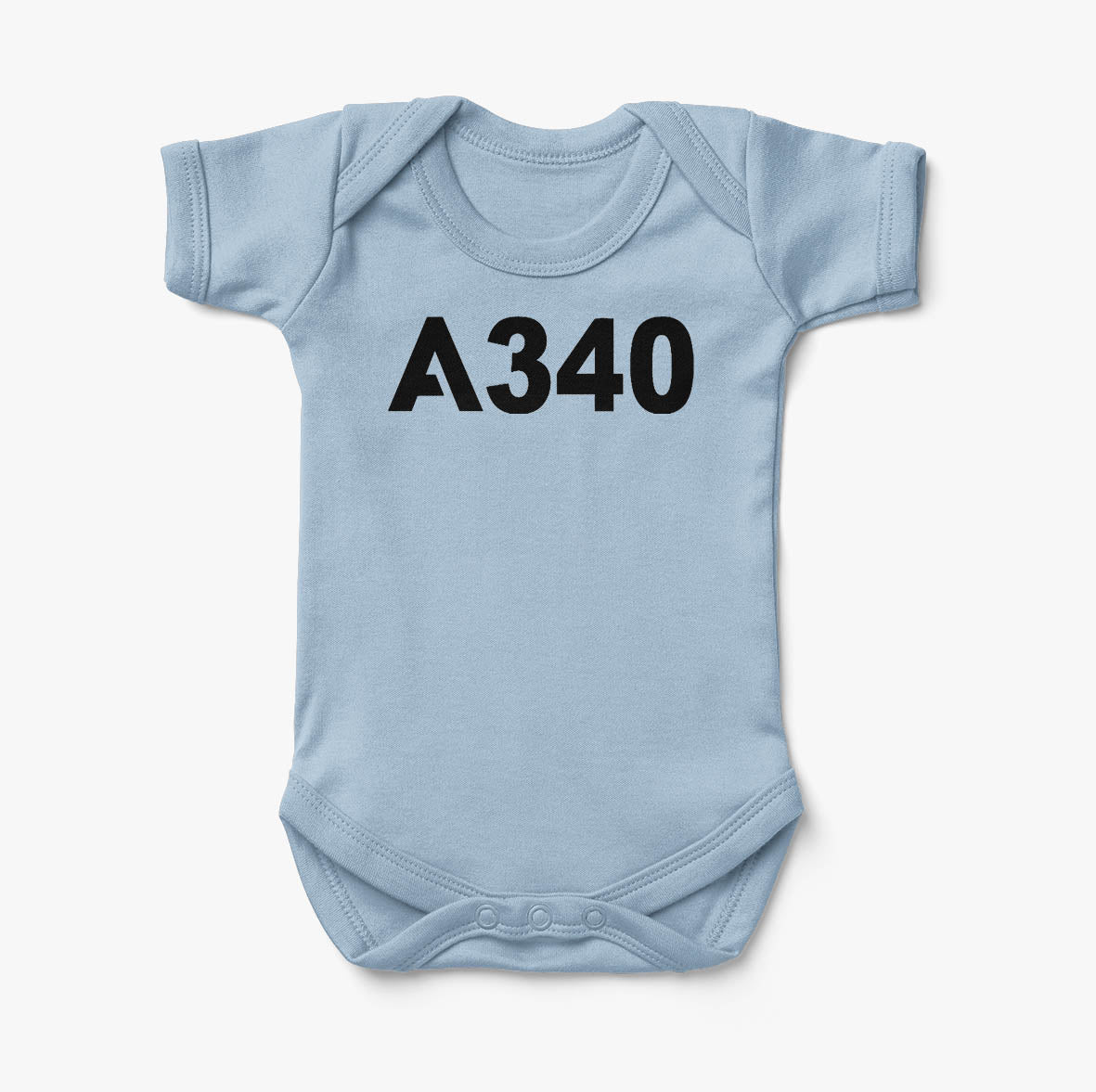 A320neo & Text Designed Baby Bodysuits (Copy)