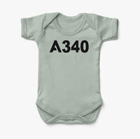 Thumbnail for A320neo & Text Designed Baby Bodysuits (Copy)