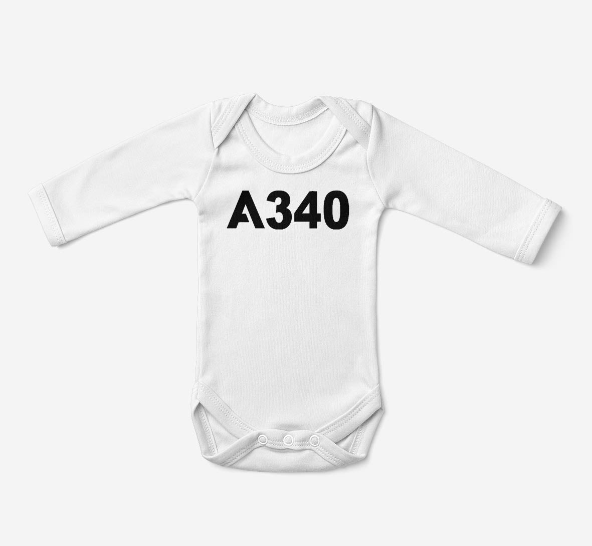 A320neo & Text Designed Baby Bodysuits (Copy)
