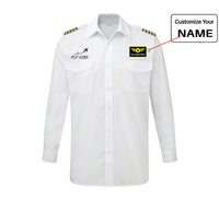 Thumbnail for Just Fly It & Fly Girl Designed Long Sleeve Pilot Shirts