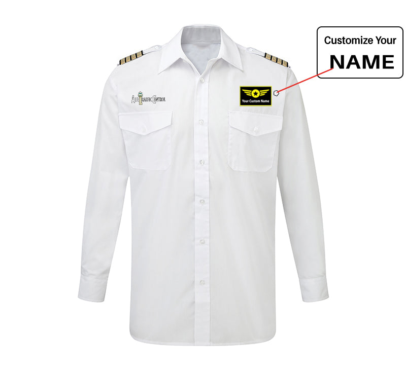 Air Traffic Control Designed Long Sleeve Pilot Shirts