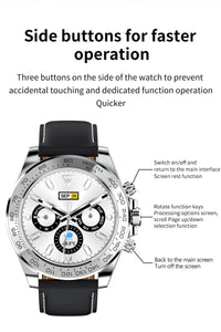 Thumbnail for AW13 Pro Stainless Steel Smart Watch: Bluetooth Calling, Heart Rate Monitor & Fitness Bracelet Functionality