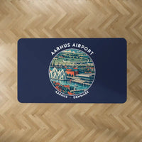 Thumbnail for Aarhus Airport (AAR) Carpets - Carpet Rectangle - Badge - Dark Blue V2