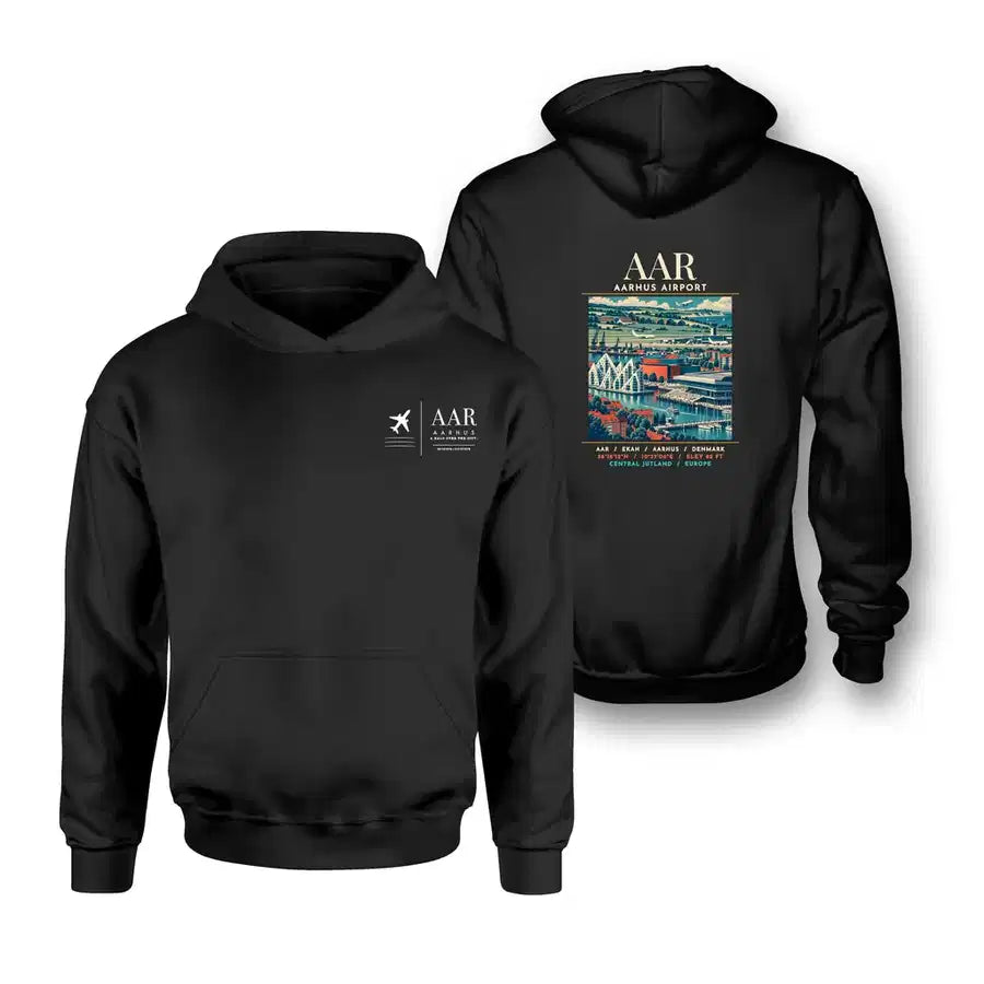 AAR - Poster - Double-Side Hoodie - Black