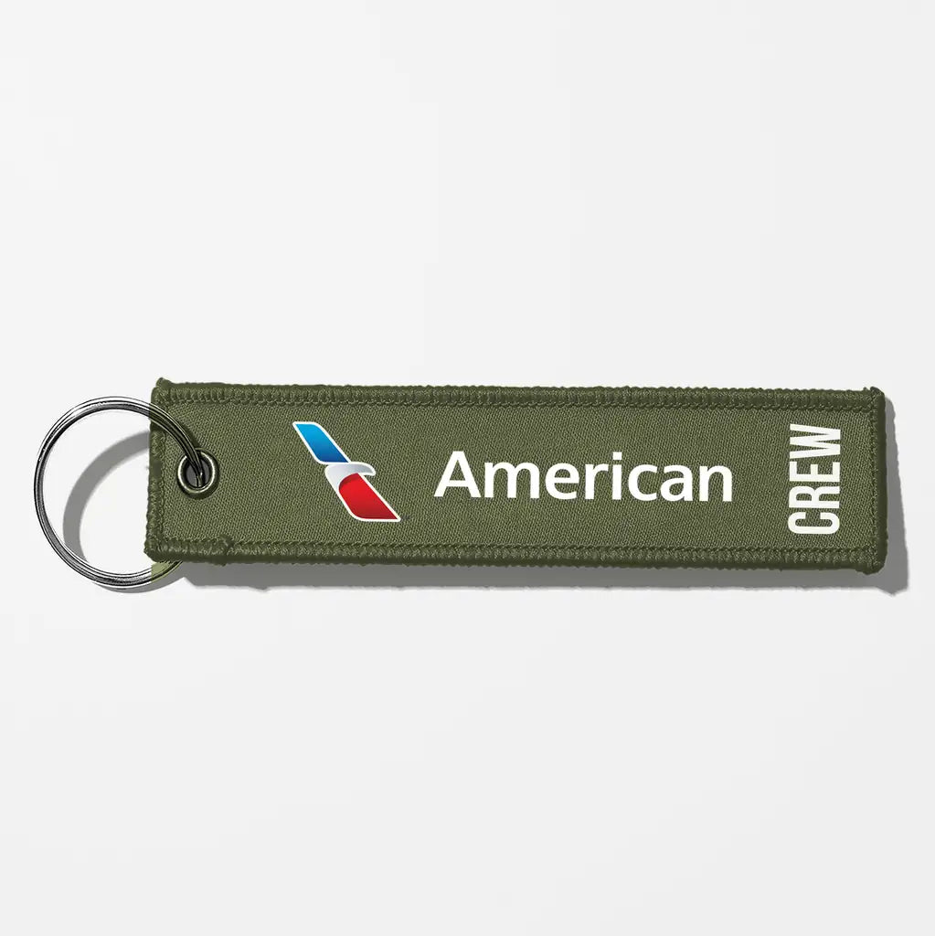 AA Crew & Staff Tag Key Chains - Green Army - Crew