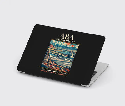 ABA - Poster - MacBook Case - Black