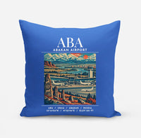 Thumbnail for ABA - Poster - Pillow - Blue