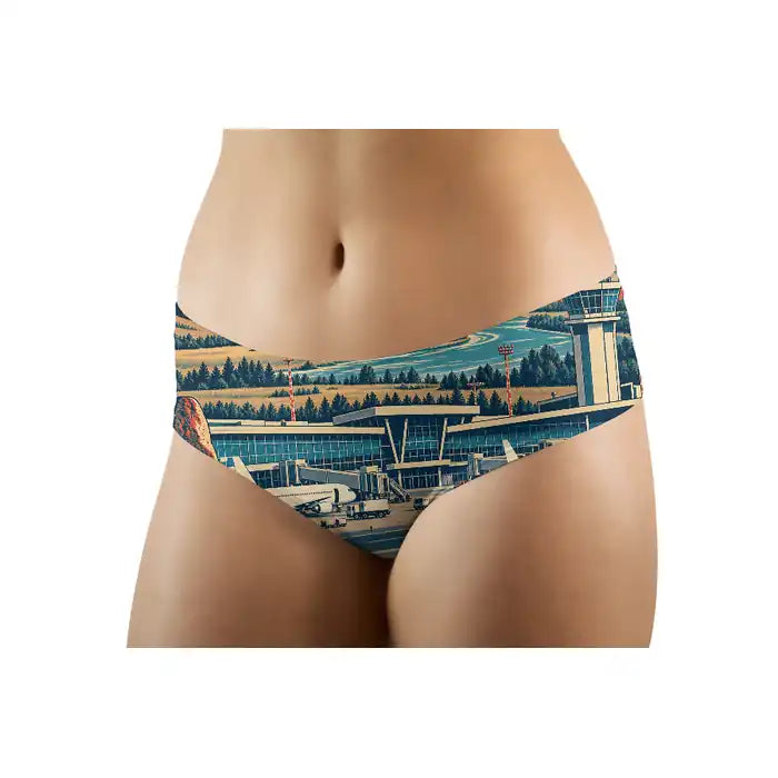 Abakan International Airport (ABA) Women Panties - Scene - Front