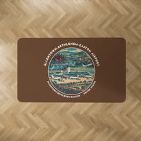 Thumbnail for Lehigh Valley International Airport Allentown-Bethlehem-Easton (ABE) Carpets - Carpet Rectangle - Badge - Brown V2