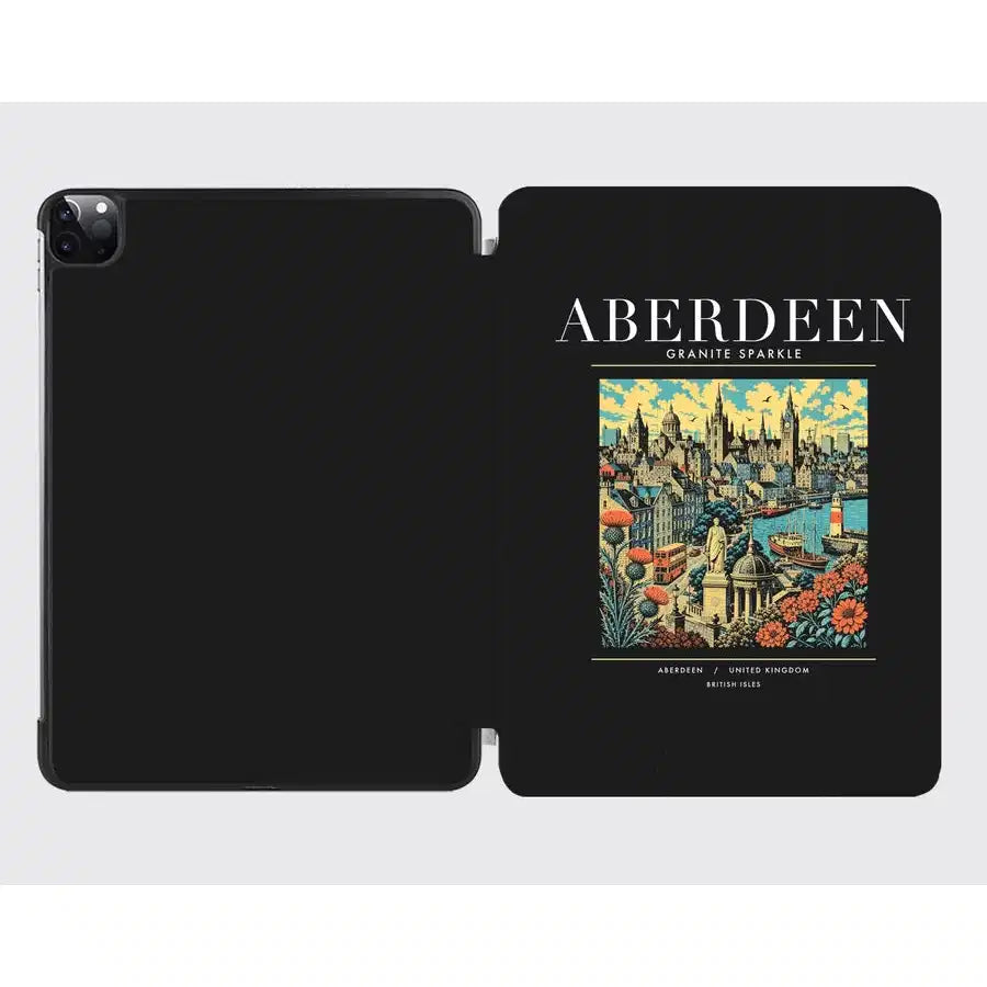 ABERDEEN - Poster - iPad Case - Black